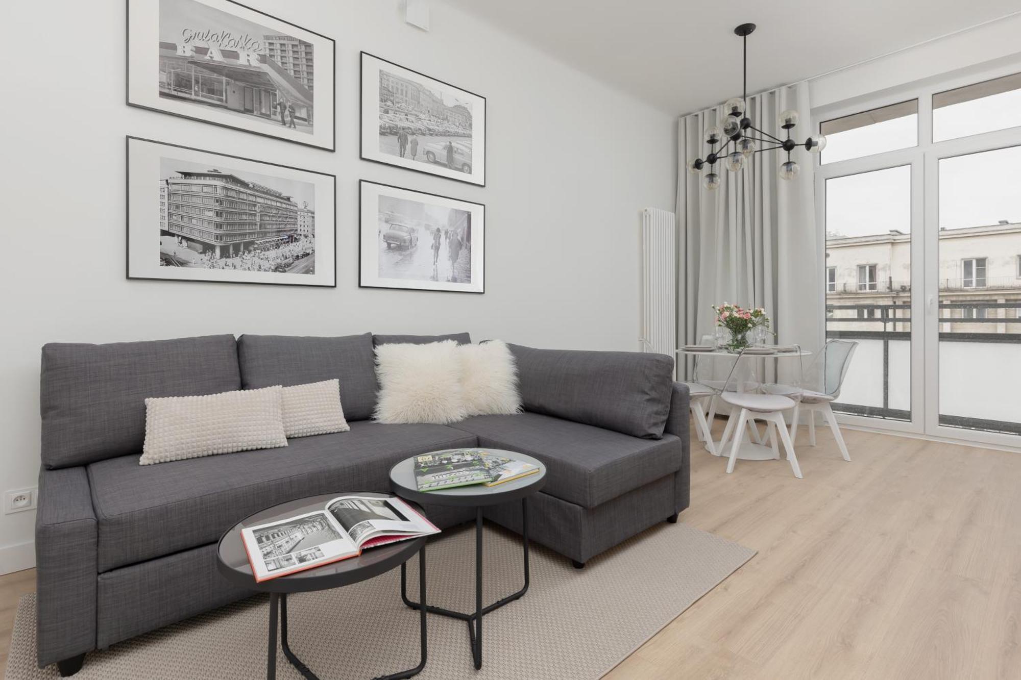 Spacious Apartment With Panoramic View Of Warsaw By Noclegi Renters エクステリア 写真
