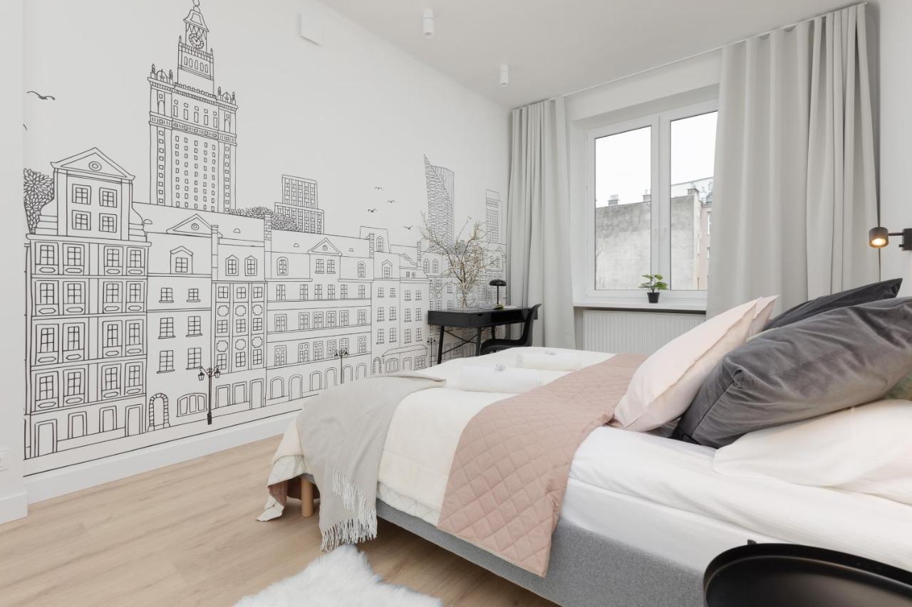 Spacious Apartment With Panoramic View Of Warsaw By Noclegi Renters エクステリア 写真